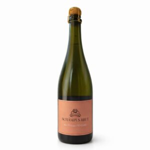 Bio Schaumwein Schampus Brut vom Bio-Weingut Wingert – Thurgauer PIWI Bio-Schaumwein aus Souvignier Gris, Johanniter und Muscaris